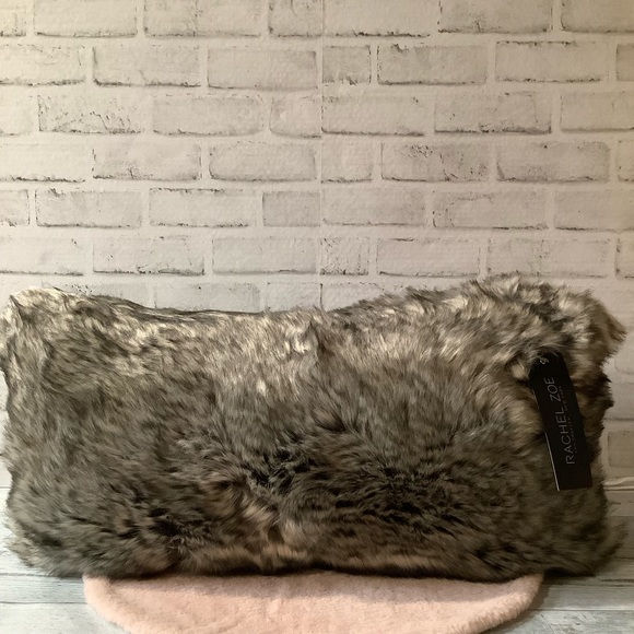 Rachel Zoe Faux Fur Lobo Pillow - Picture 2 of 5